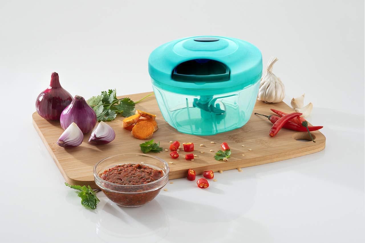 Manual Food Chopper – Compact & Powerful Hand-Held Vegetable Chopper Blender