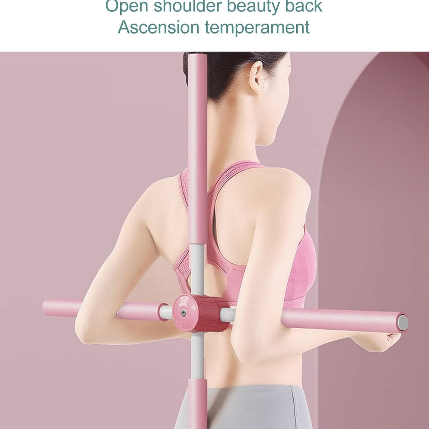 Adjustable Posture Stretching Stick – Yoga Stick for Humpback Correction & Pain Relief | 1 PC