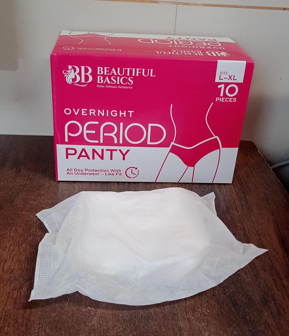 Women's Emergency Travel Kit – 10-in-1 Feminine Hygiene & First Period Kit with Underwear, Pantyliner & More