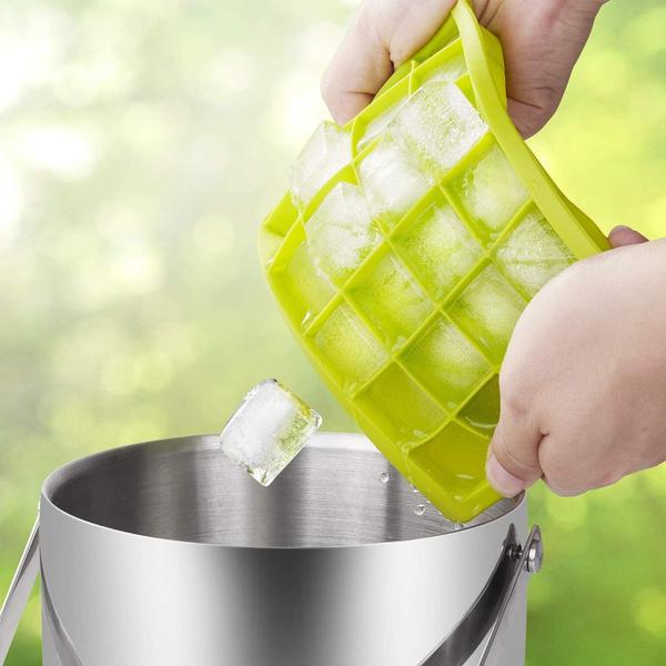 Silicone Ice Cube Tray – 24-Cavity Flexible & Easy-Release Ice Mold