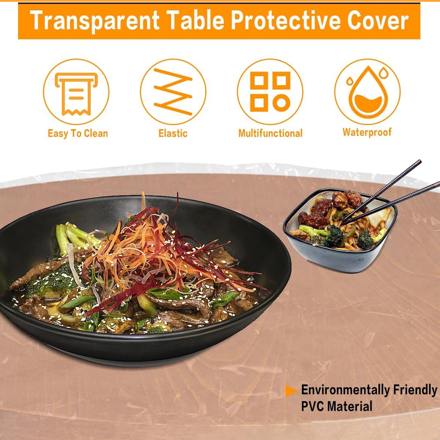 Medium Elastic Table Cover Bag β 1.4m | Waterproof & Reusable (10 Pcs Set) π‘β¨