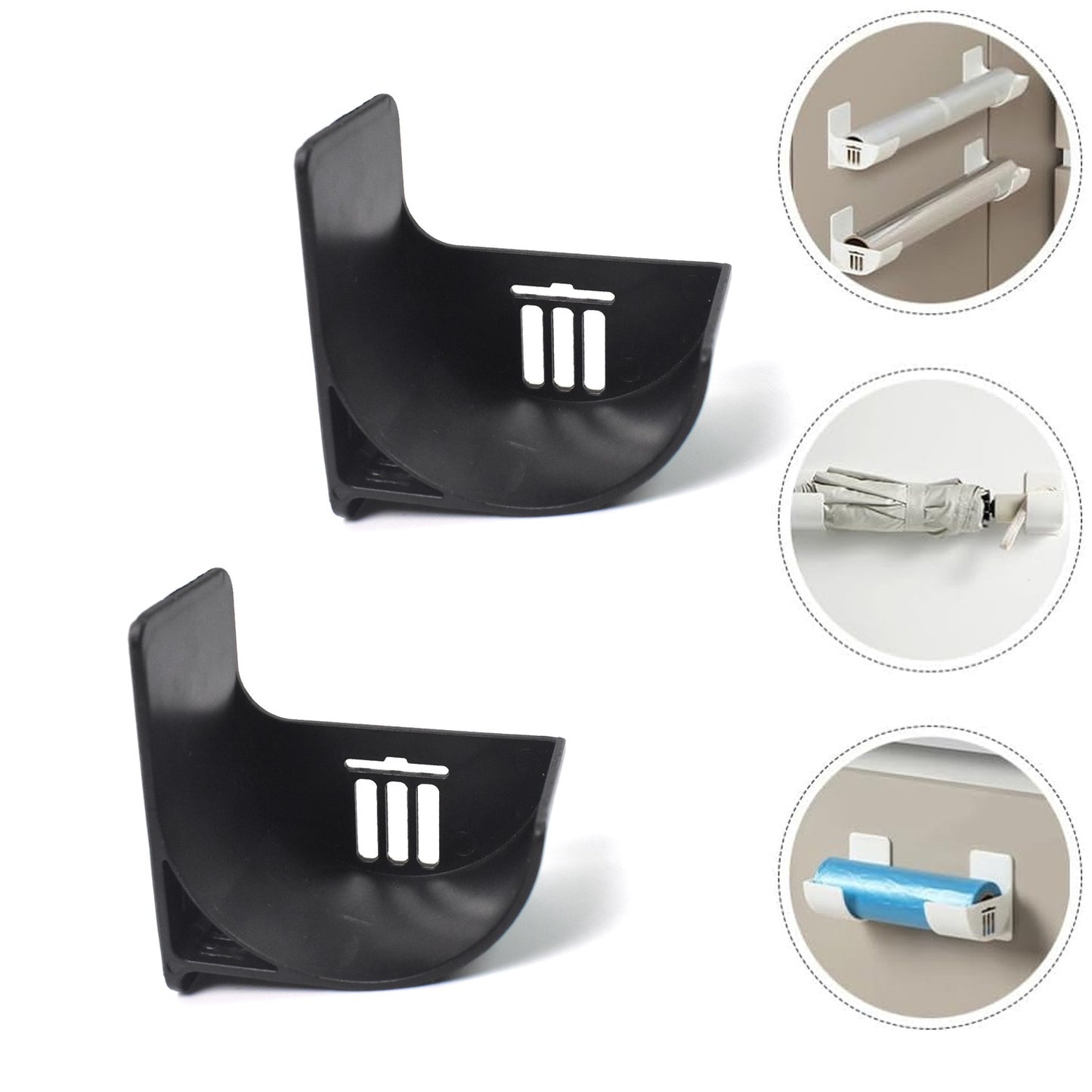 Wall-Mounted Trash Bag Holder β Space-Saving Storage Rack for Kitchen & Home