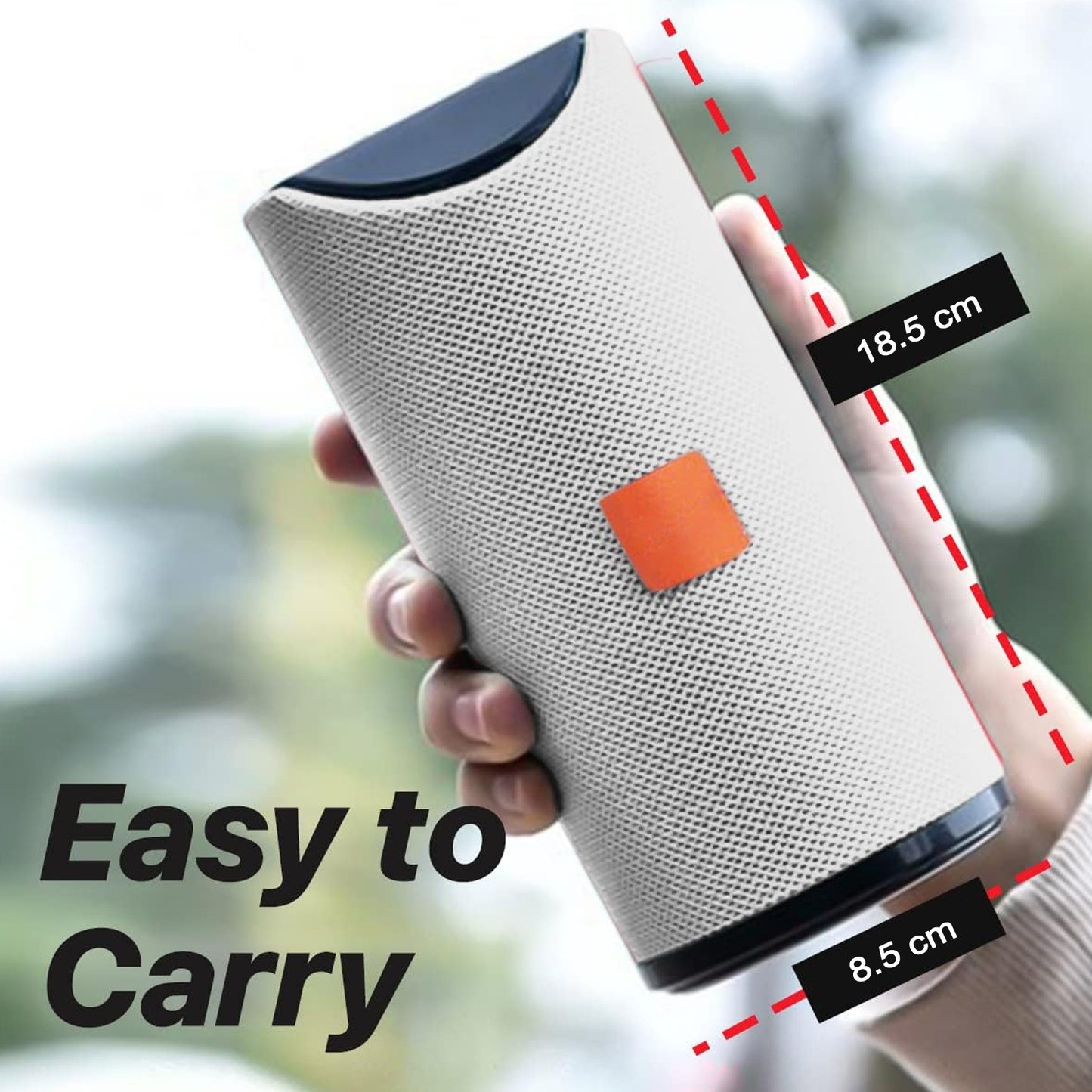 Portable Rechargeable Waterproof Bluetooth Speaker – High Sound & Splashproof Design