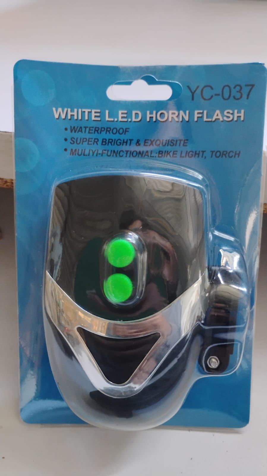 3-LED Bicycle Headlight β Ultra Bright White Lamp for Night Rides π²π‘π