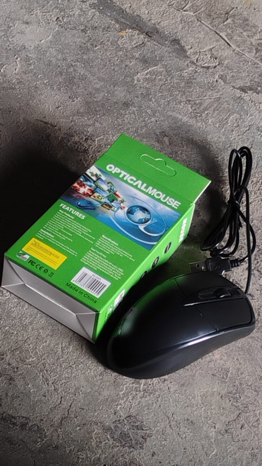 M-045 Wired Optical Mouse for Laptop & PC | Ergonomic USB Mouse – 1 Pc