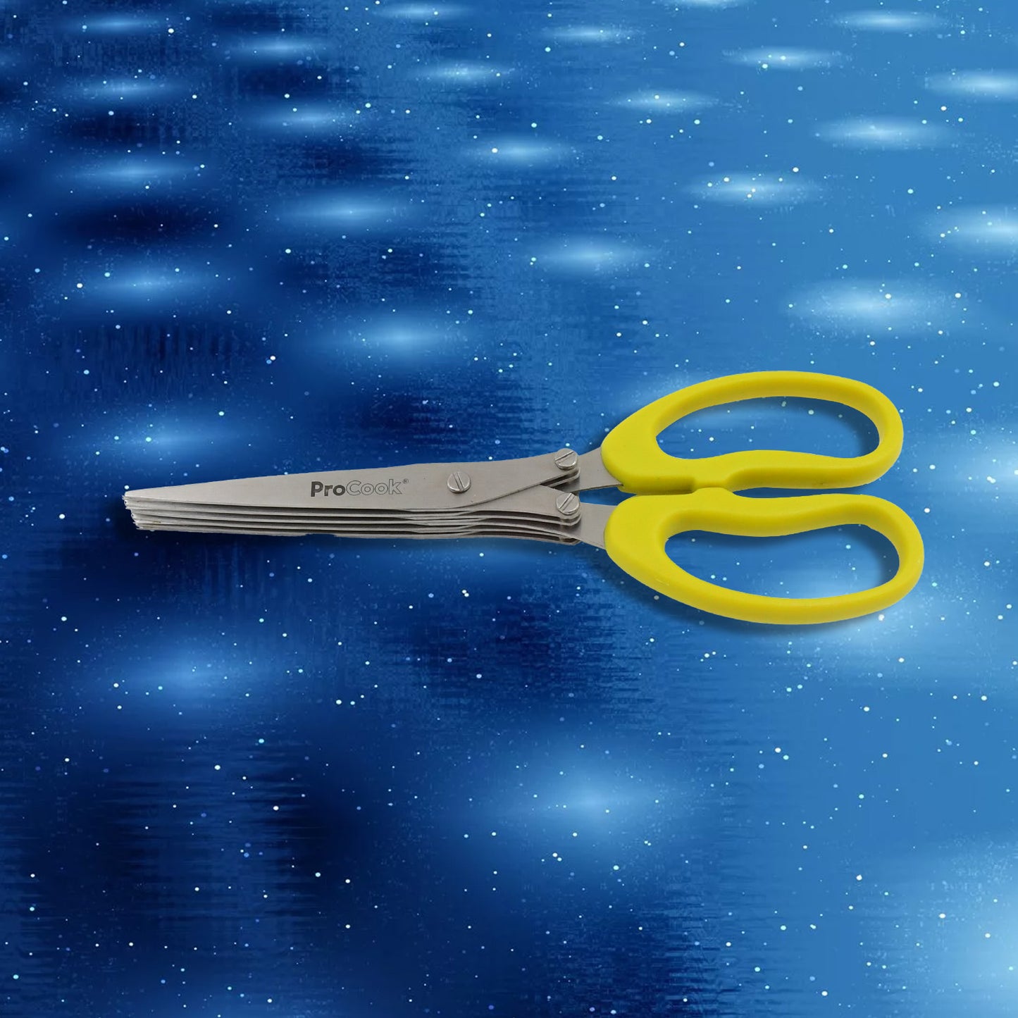 Multifunction Stainless Steel Herb Scissors | 5-Blade Kitchen Shears