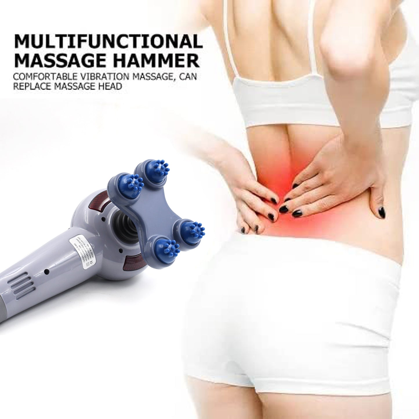Electric 8-in-1 Full Body Massager – Magic Massage Set for Pain Relief & Relaxation