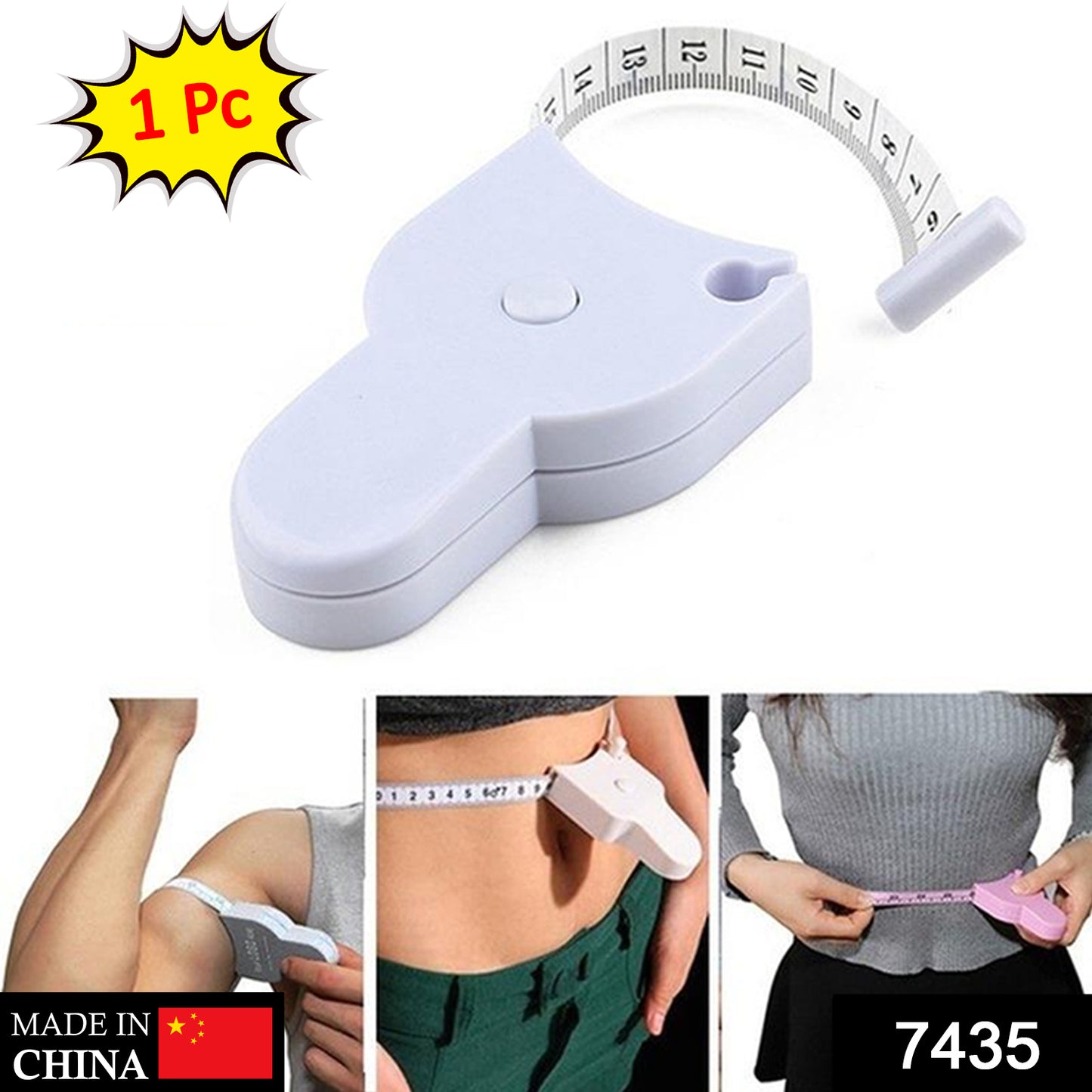 Fitness Measuring Tape – Body Measurement Tool for Fitness & Daily Use