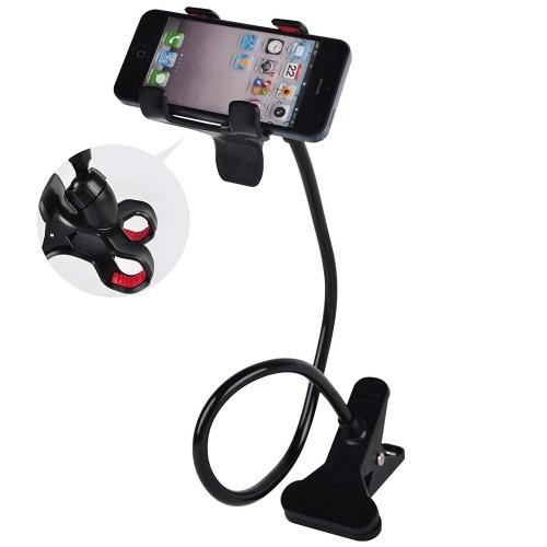 360 Degree Flexible Metal Lazy Stand Bracket - Portable & Foldable, Adjustable Viewing Stand
