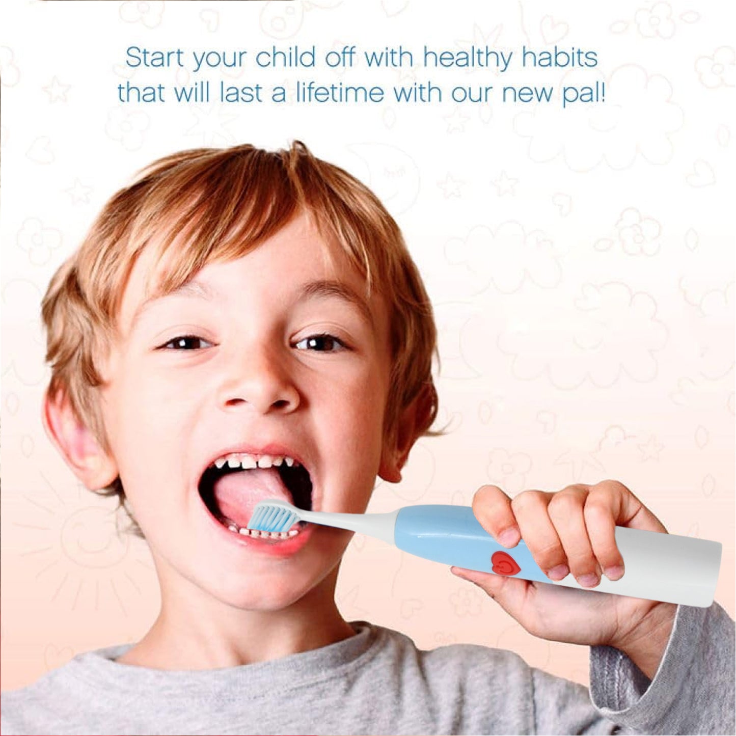 Battery Operated Electric Toothbrush – Travel-Friendly & Powerful Oral Care | 1 Pc