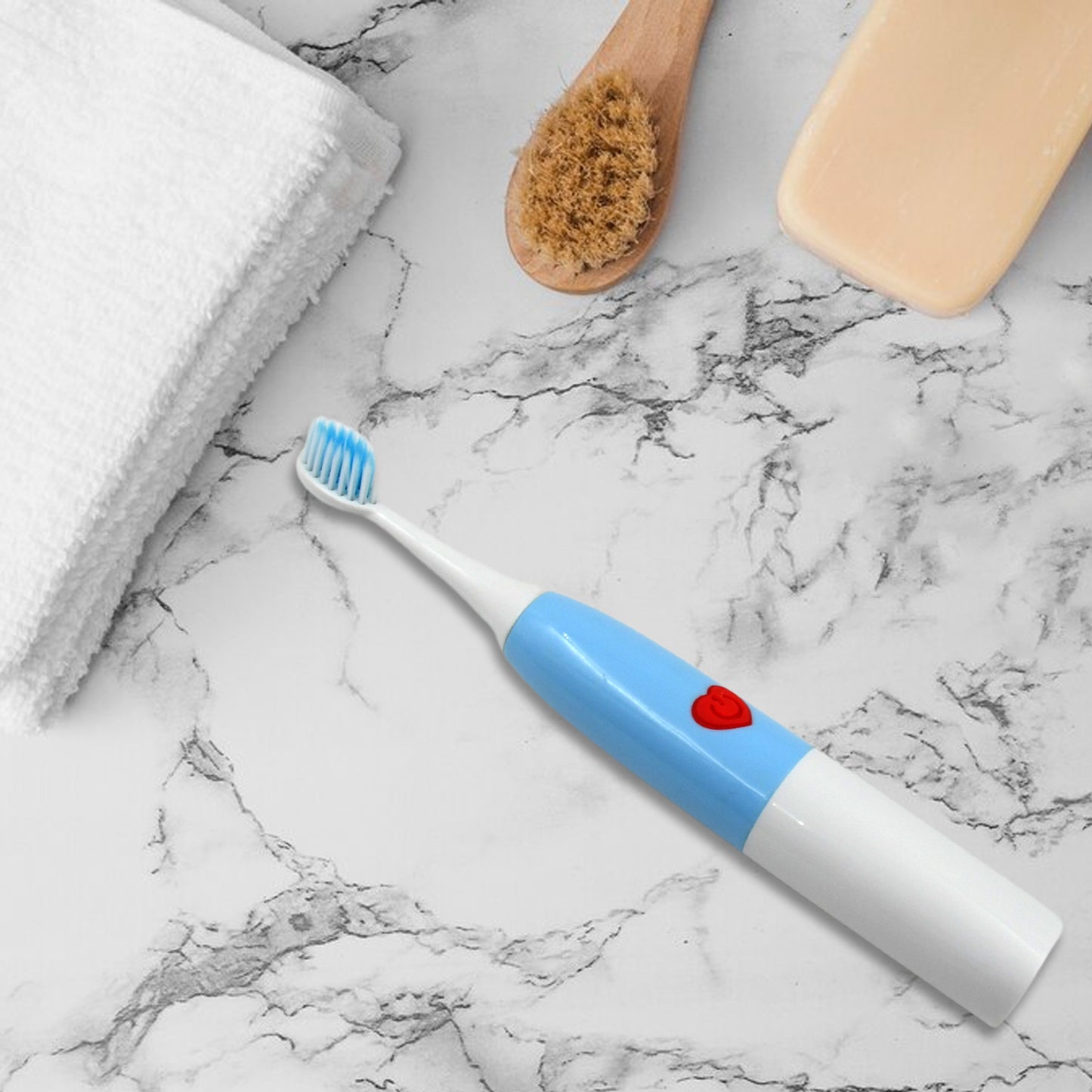 Battery Operated Electric Toothbrush – Travel-Friendly & Powerful Oral Care | 1 Pc