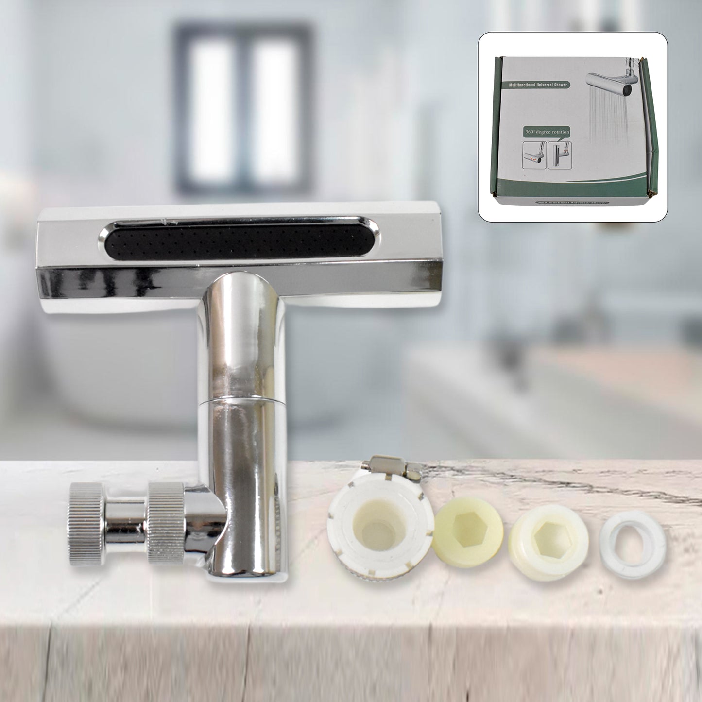 Adjustable High-Pressure Water-Saving Shower Head β Universal Fit πΏ