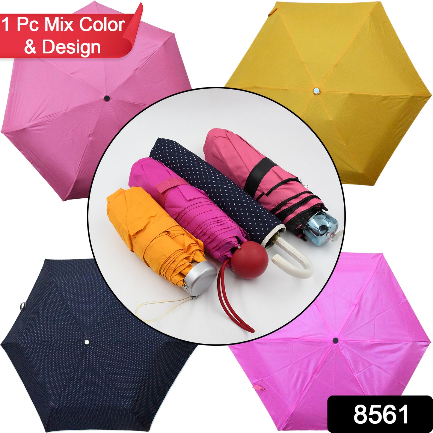 Kids Foldable Umbrella – UV & Rain Protection Travel Umbrella for Boys & Girls