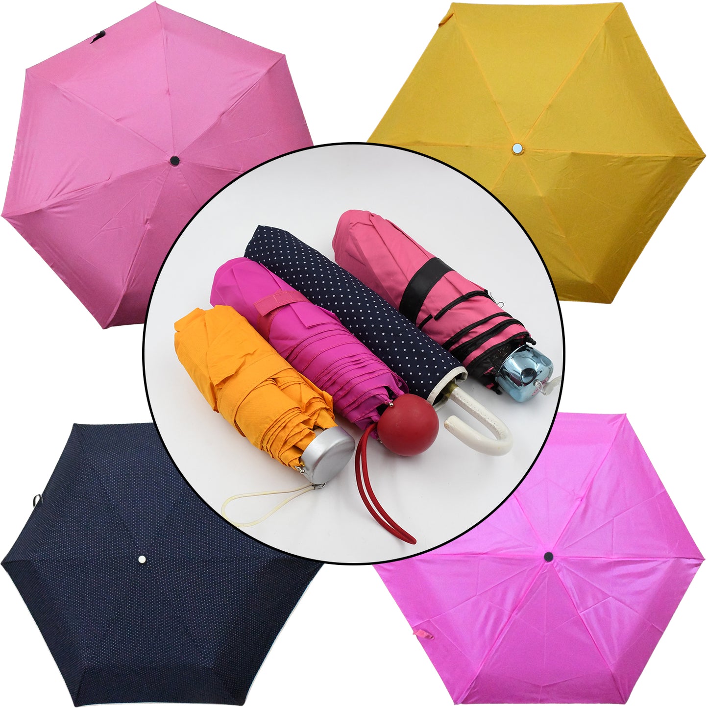 Kids Foldable Umbrella – UV & Rain Protection Travel Umbrella for Boys & Girls