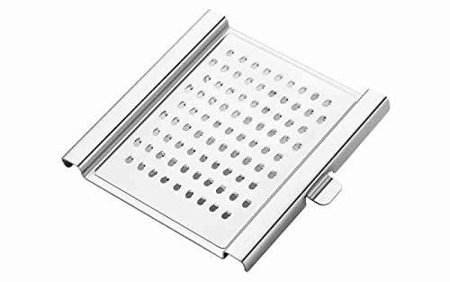 6-in-1 Stainless Steel Kitchen Chopper, Cutter, Slicer & Grater with Handle