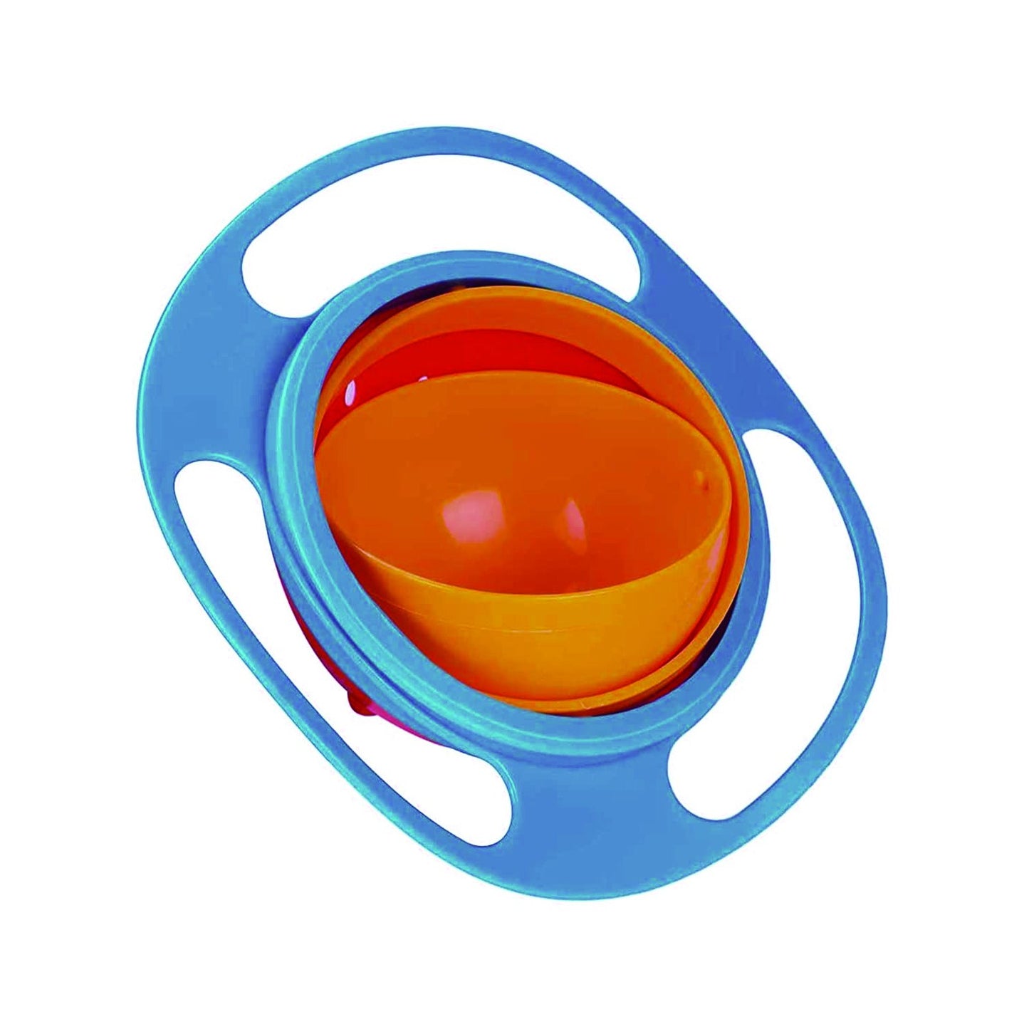 360° Rotating Gyro Bowl | Non-Spill Toddler Feeding Bowl for Mess-Free Meals