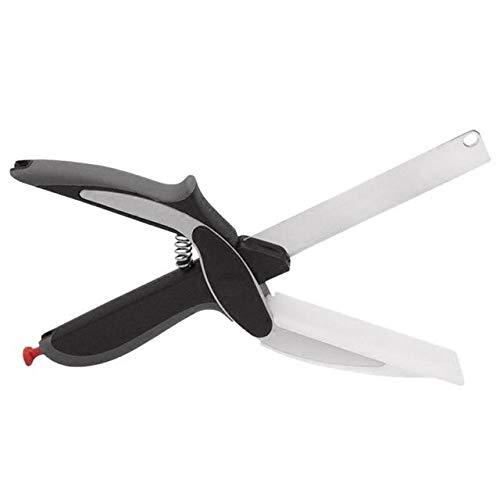 Stainless Steel 4-in-1 Clever Cutter – Versatile Kitchen Tool for Cutting & Slicing