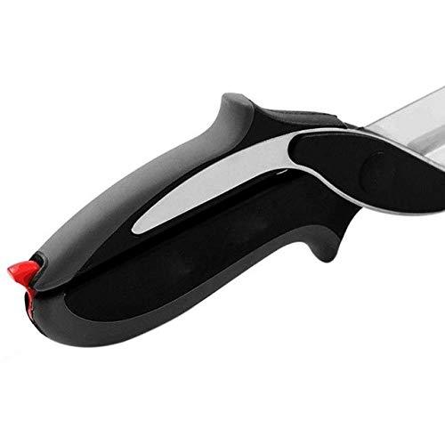 Stainless Steel 4-in-1 Clever Cutter – Versatile Kitchen Tool for Cutting & Slicing