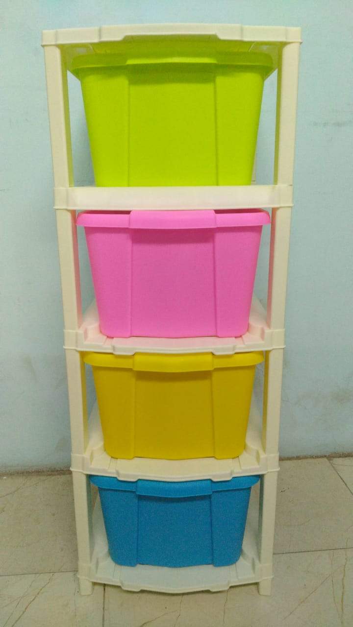 Multipurpose Modular Drawer Organizer Storage Box | 4-Layer Storage Solution