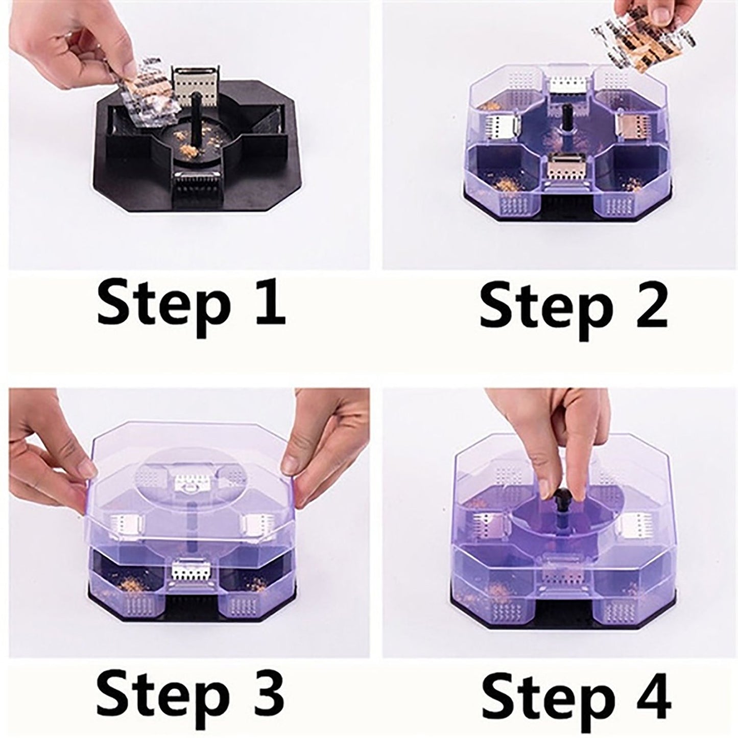 Cockroach Trap Box – Non-Toxic Roach & Bug Catcher for Home & Kitchen