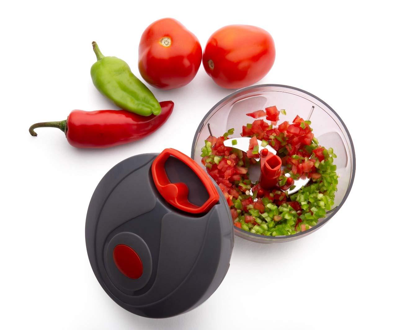 Manual Food Chopper – Compact & Powerful Hand-Held Vegetable Chopper Blender