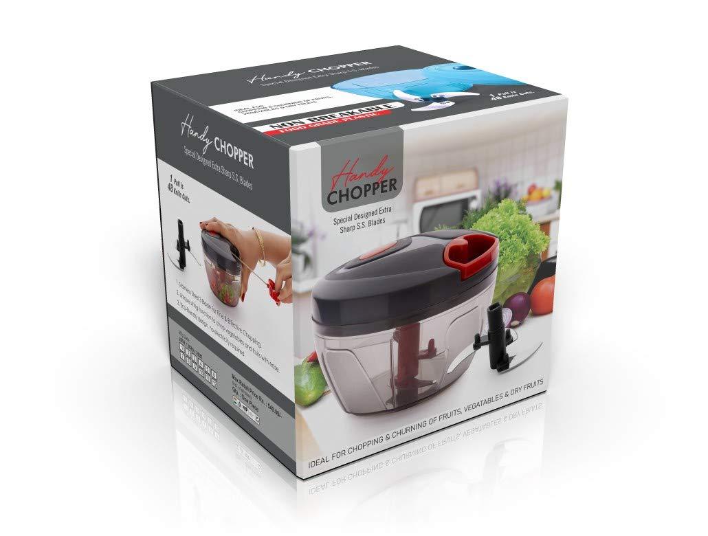 Manual Food Chopper – Compact & Powerful Hand-Held Vegetable Chopper Blender