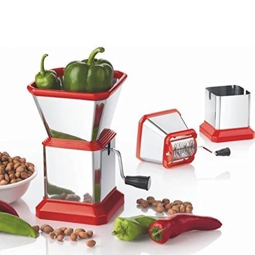 Stainless Steel Vegetable & Chilly Cutter Chopper – Fast & Efficient Cutting Tool