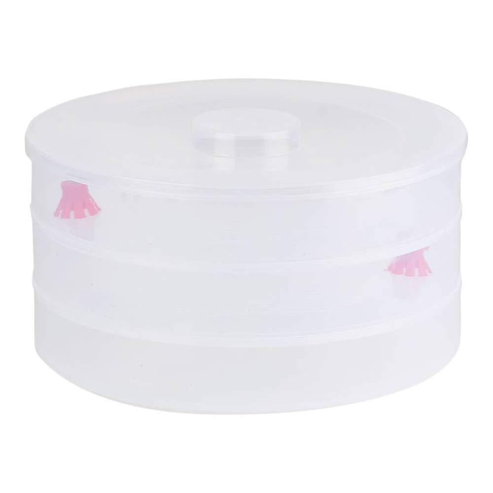 3-Compartment Plastic Sprout Maker – Efficient Seed Sprouting for Home Use