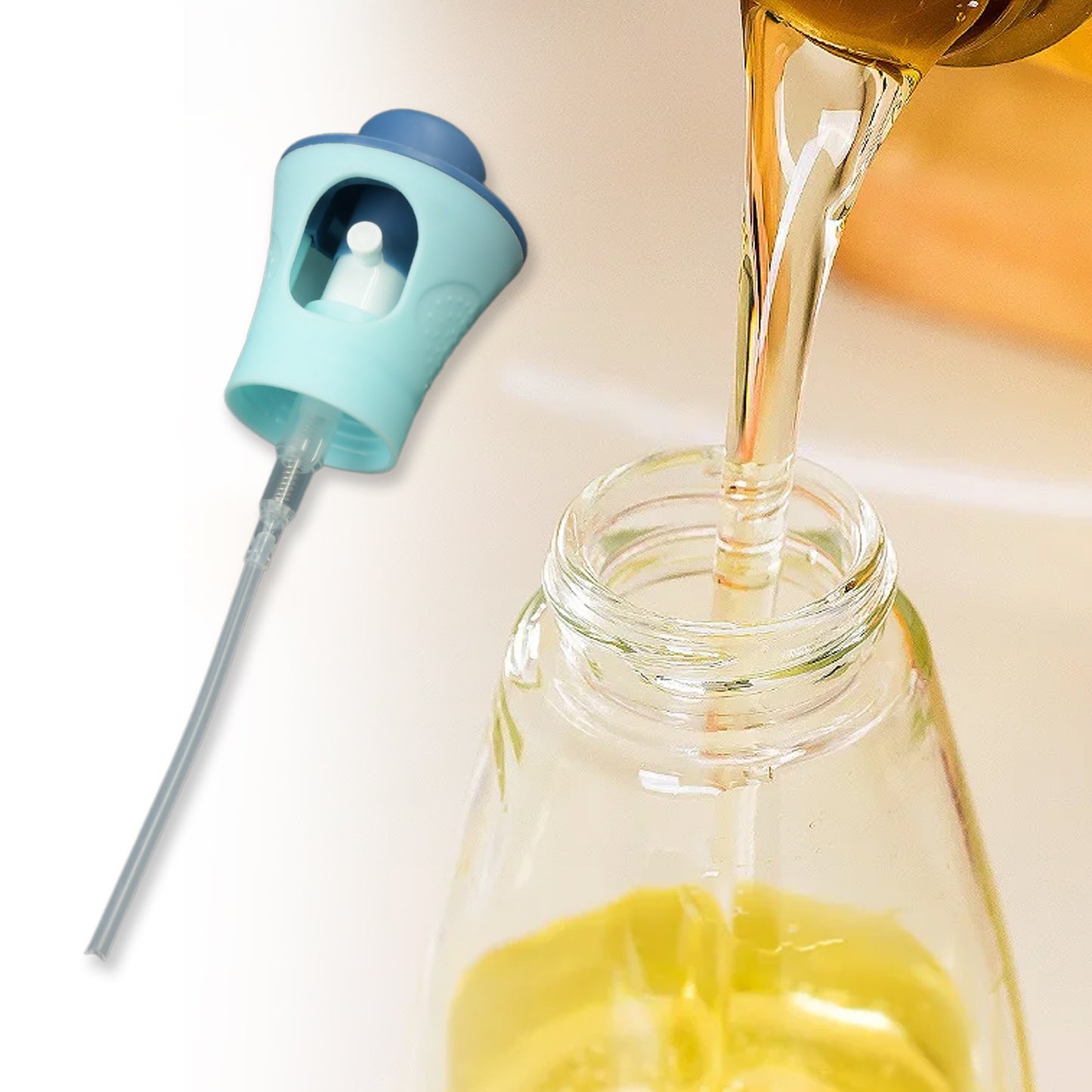 🫒 200ml Oil Dispenser Spray Bottle for Cooking – BPA-Free Plastic