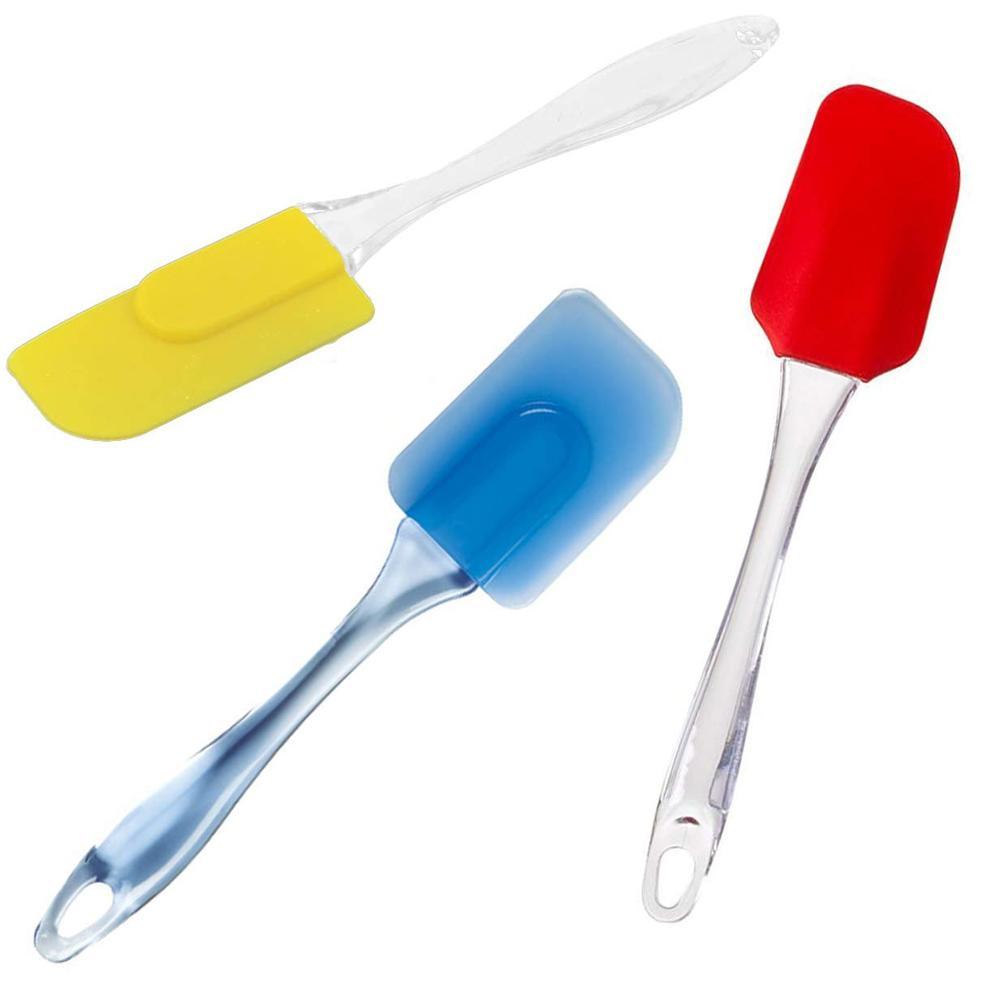Spatula and Pastry Brush Set – Perfect for Baking & Cake Mixing