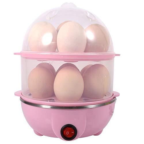 Multi-Function 2-Layer 14-Egg Cooker, Boiler & Steamer – Efficient & Quick Cooking