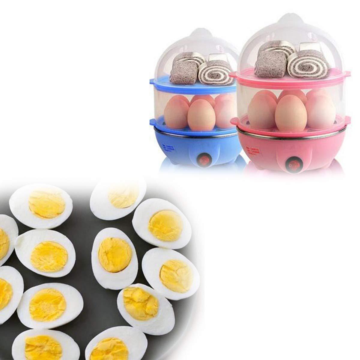 Multi-Function 2-Layer 14-Egg Cooker, Boiler & Steamer – Efficient & Quick Cooking