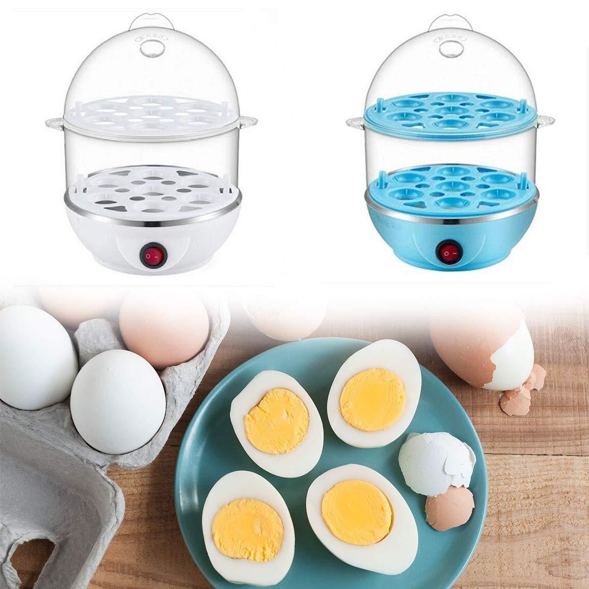 Multi-Function 2-Layer 14-Egg Cooker, Boiler & Steamer – Efficient & Quick Cooking