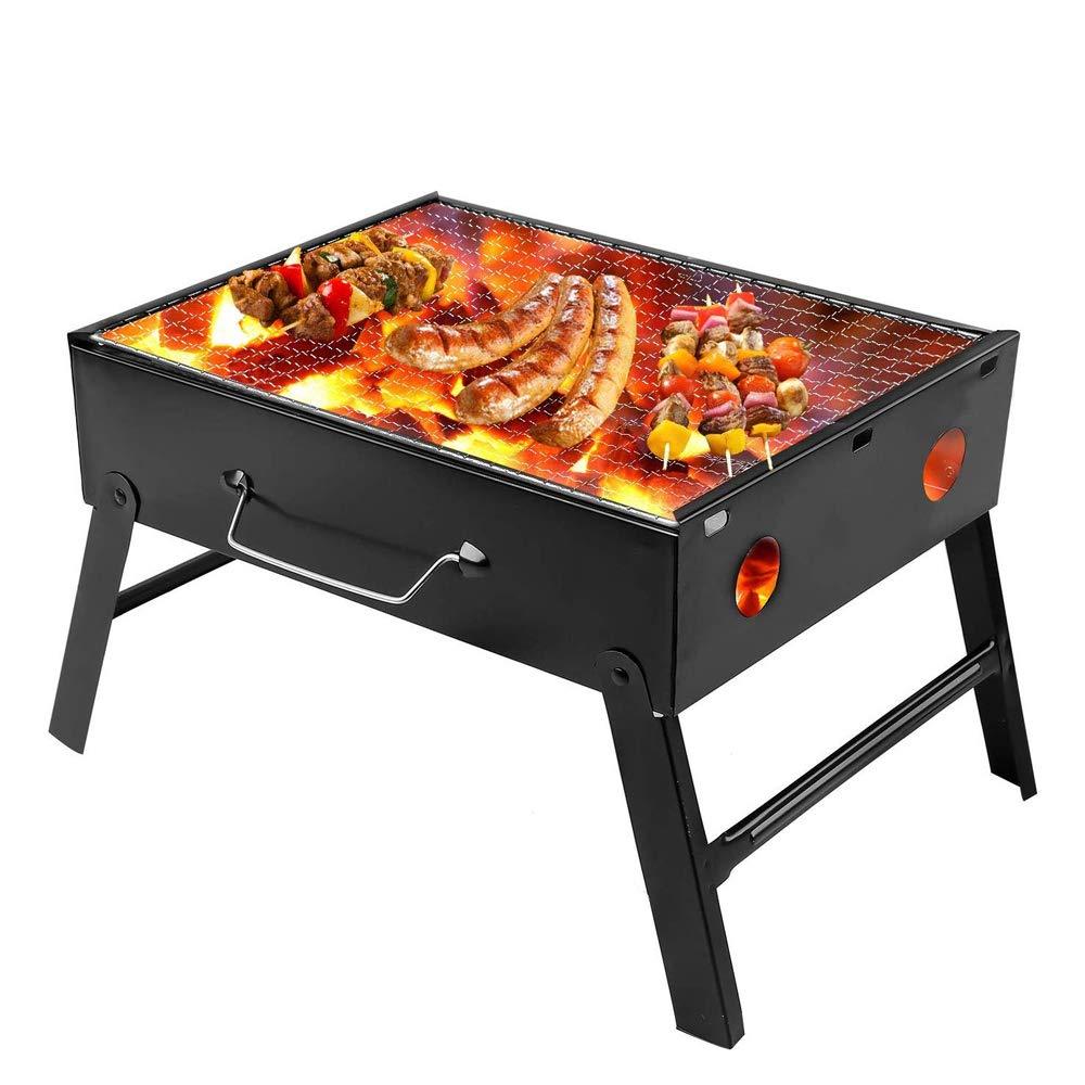 Folding Barbecue Charcoal Grill Oven – Portable & Durable Outdoor Cooking