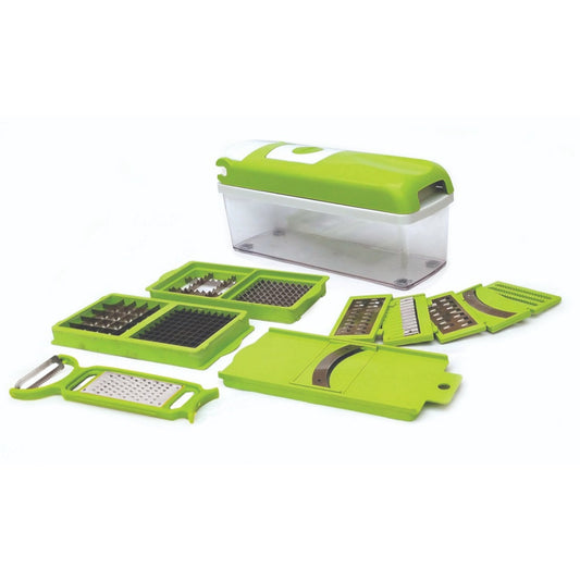 13 - in - 1 Manual Vegetable Grater, Chopper & Slicer – Multi - Purpose Kitchen Tool - Chestore