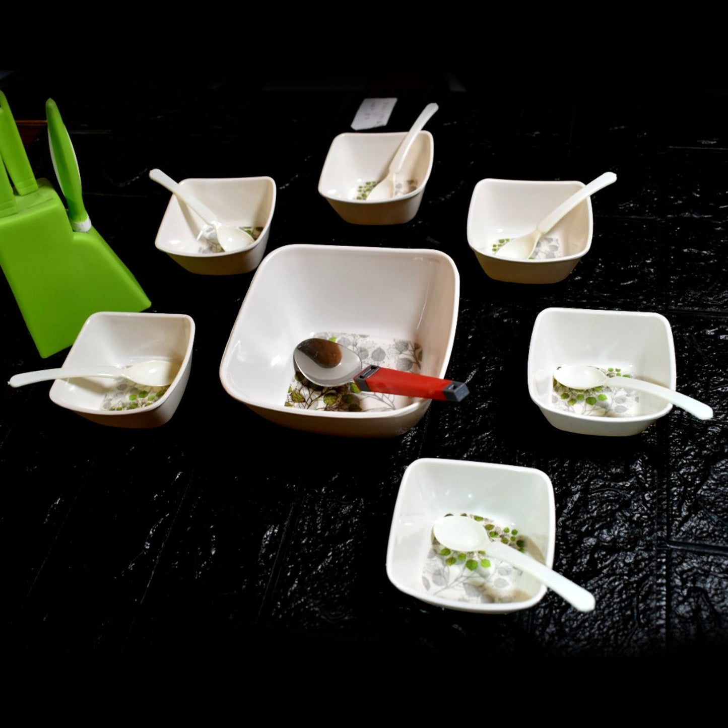 13 - Piece Pudding Set – Elegant Cutlery for Dessert & Food Serving - Chestore