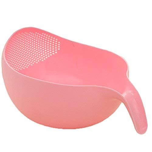 Rice Bowl Thick Drain Basket with Handle – Durable, Multi-Purpose Strainer