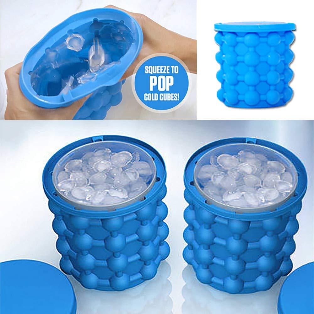 165 Silicone Ice Cube Maker - Flexible, BPA-Free, Easy-to-Use Tray