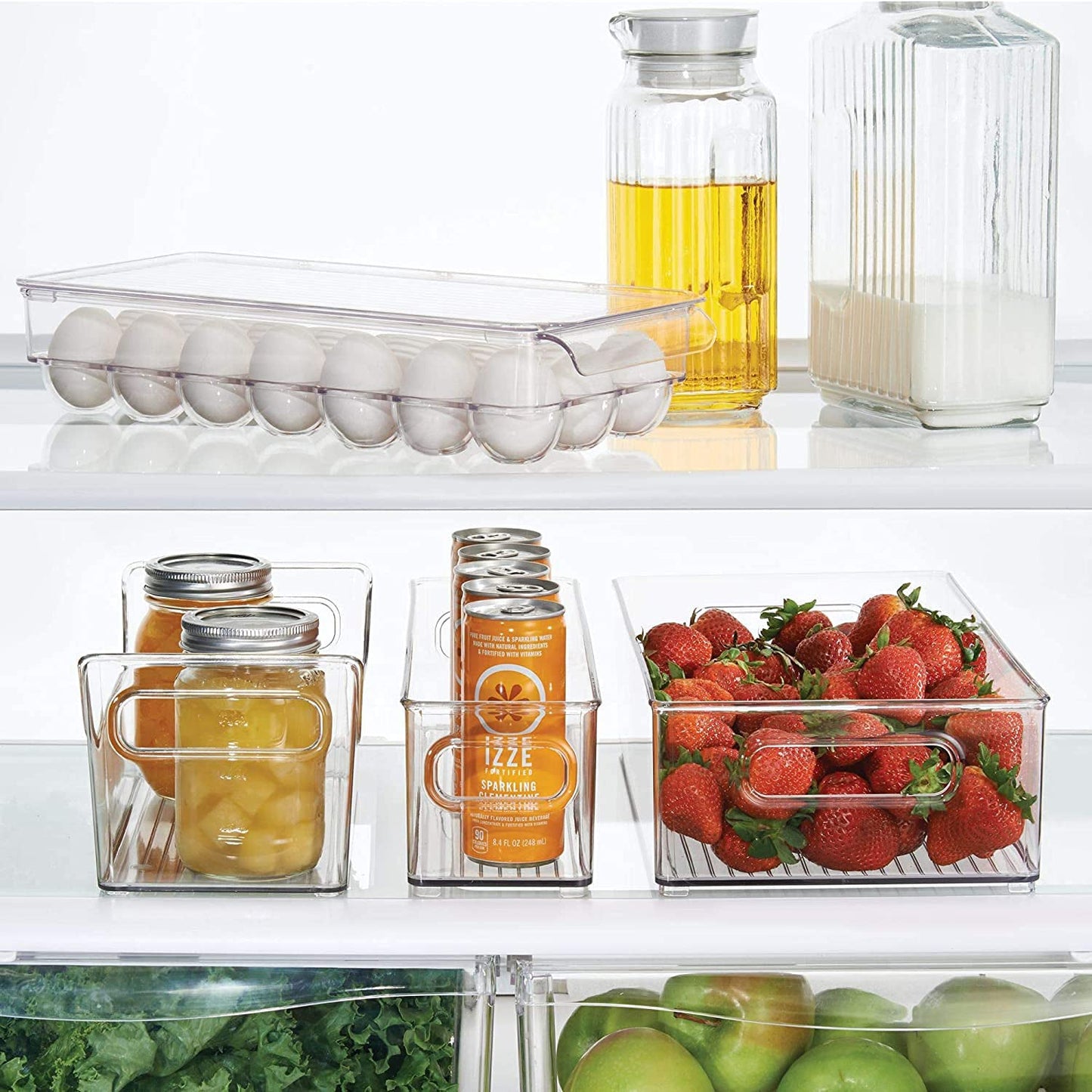 18 - Cavity Plastic Egg Storage Box with Lid & Handles - Chestore