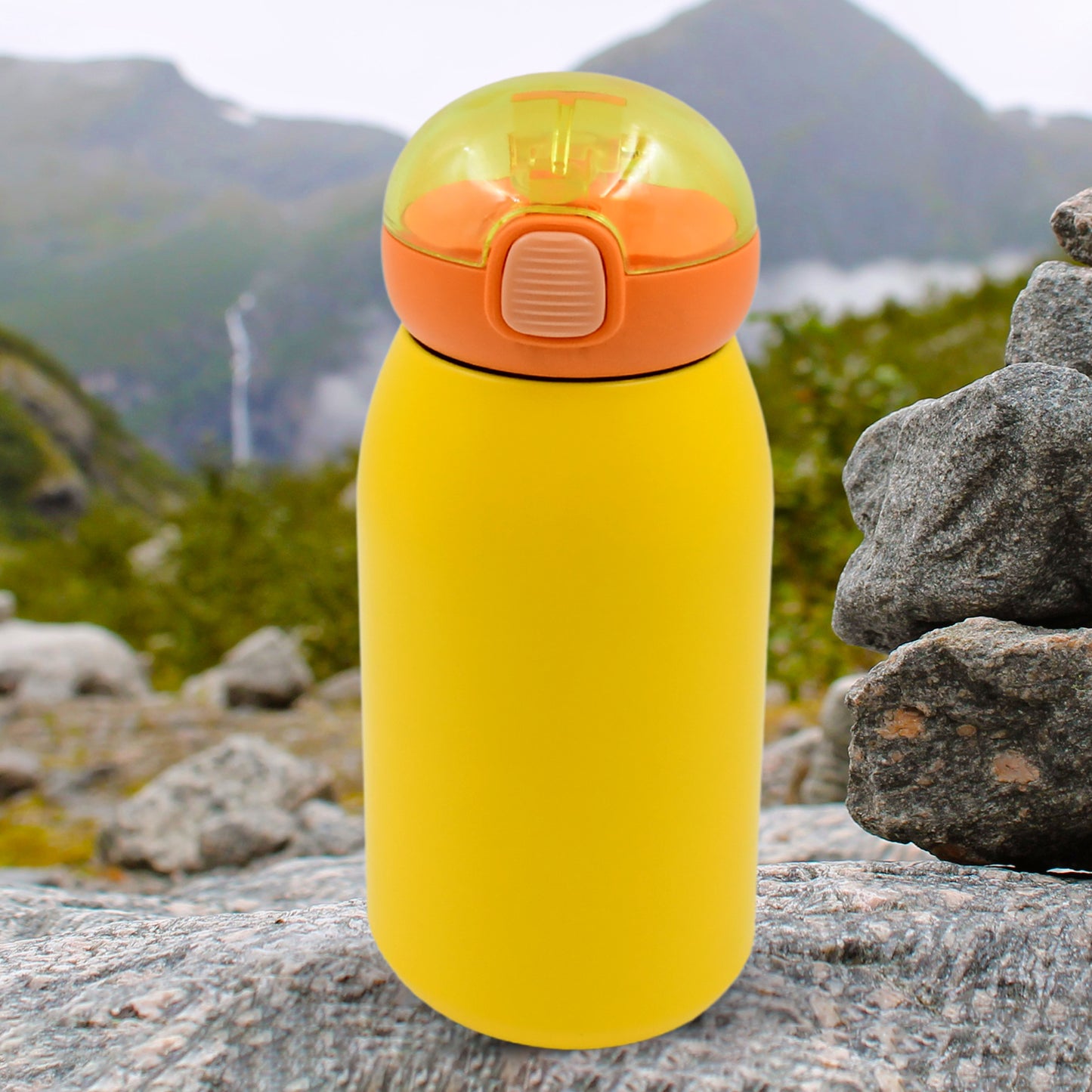 400ml Duck Stainless Steel Water Bottle – Cute, Leakproof & Insulated 🦆❄️🚰