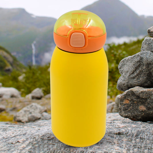 400ml Duck Stainless Steel Water Bottle – Cute, Leakproof & Insulated 🦆❄️🚰
