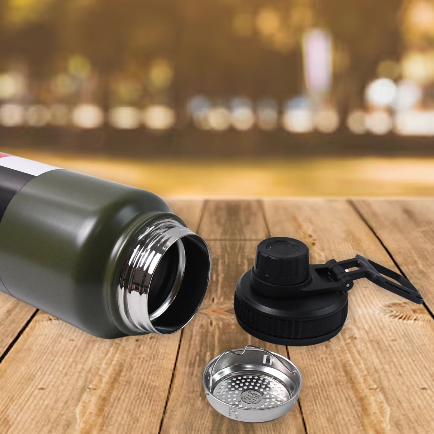 1000ml Stainless Steel Double Wall Vacuum Insulated Water Bottle – Mix Color