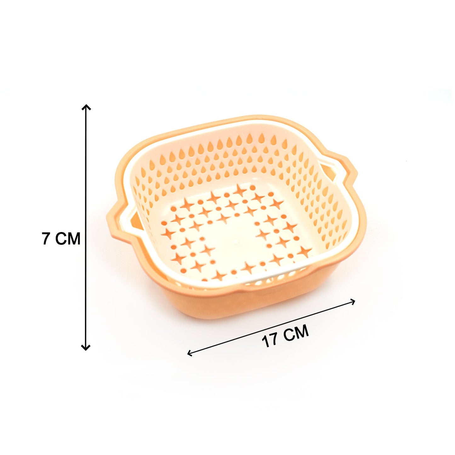 2 - in - 1 Basket Strainer – Rinse & Drain Fruits, Vegetables & More - Chestore