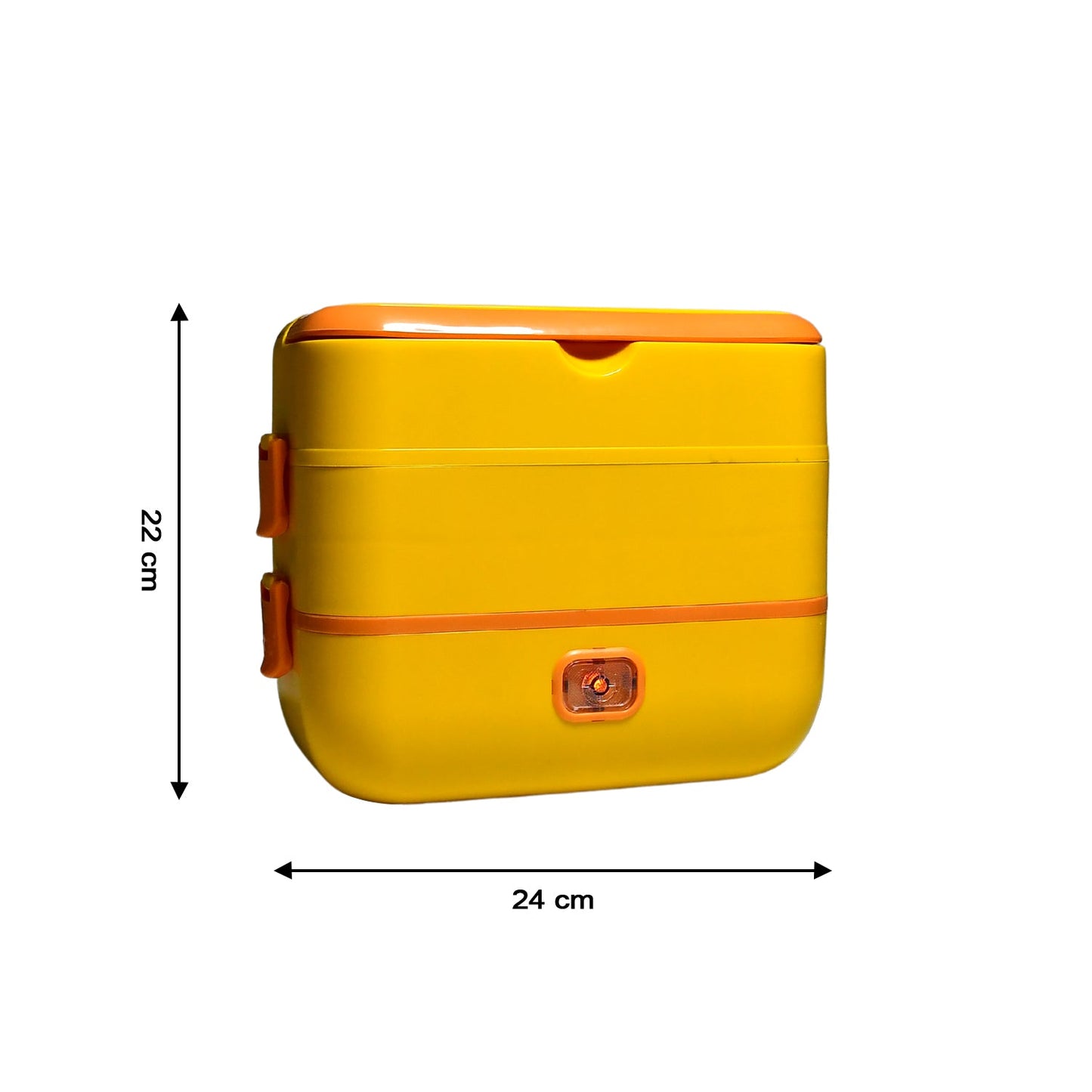 2 - Layer Electric Lunch Box – Portable Food Warmer with 4 Stainless Steel Containers - Chestore