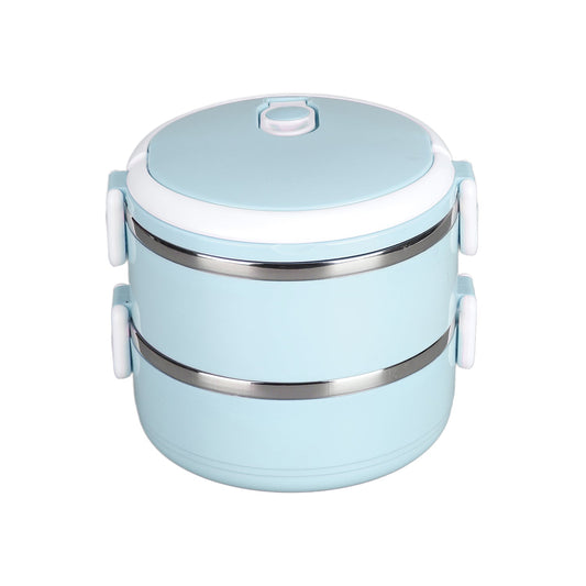 2 - Layer Stainless Steel Hot Lunch Box – Insulated & Durable - Chestore