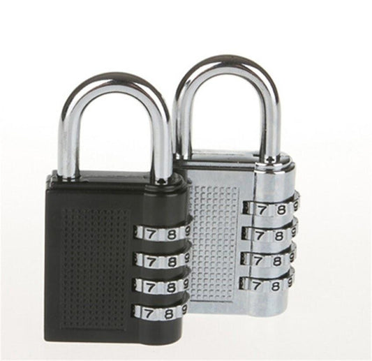 218 4-Digit Combination Padlock – Durable, Secure Lock for Luggage & Lockers