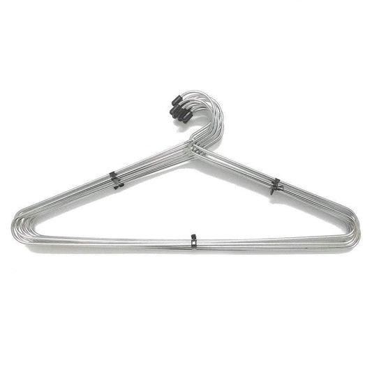 230 Stainless Steel Cloth Hanger Set (12 Pcs) - Durable and Space-Saving Closet Solution
