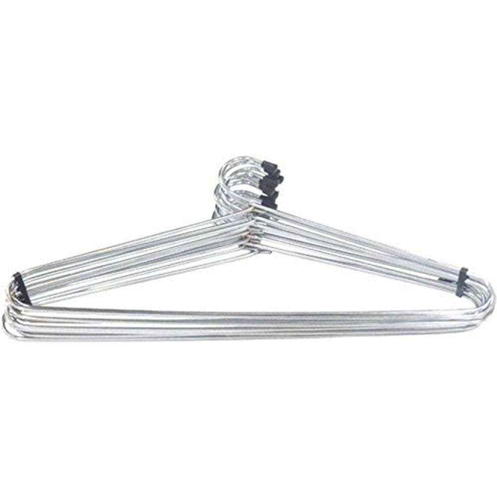 230 Stainless Steel Cloth Hanger Set (12 Pcs) - Durable and Space-Saving Closet Solution