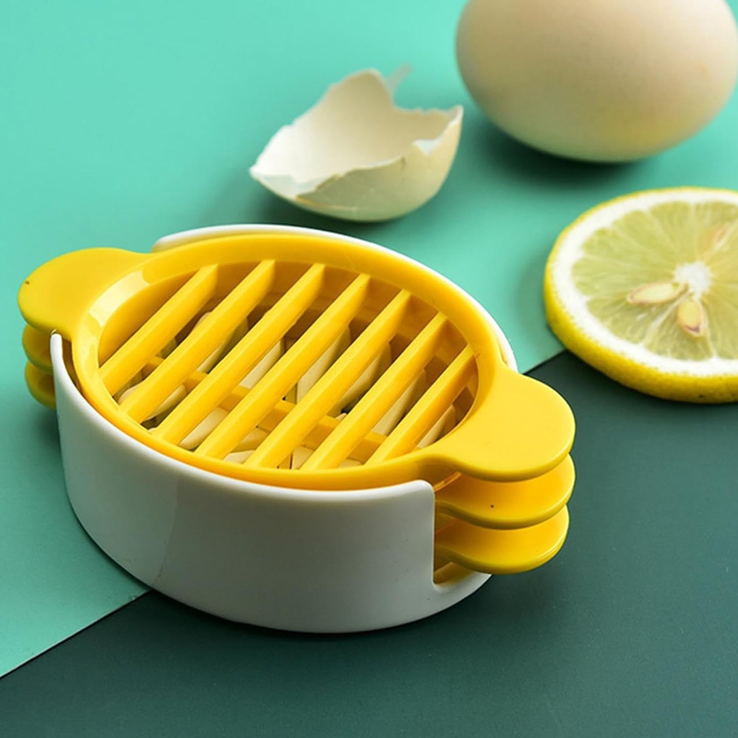 3-in-1 Egg Slicer | Boiled & Preserved Egg Slicer for Home & Restaurant Kitchen