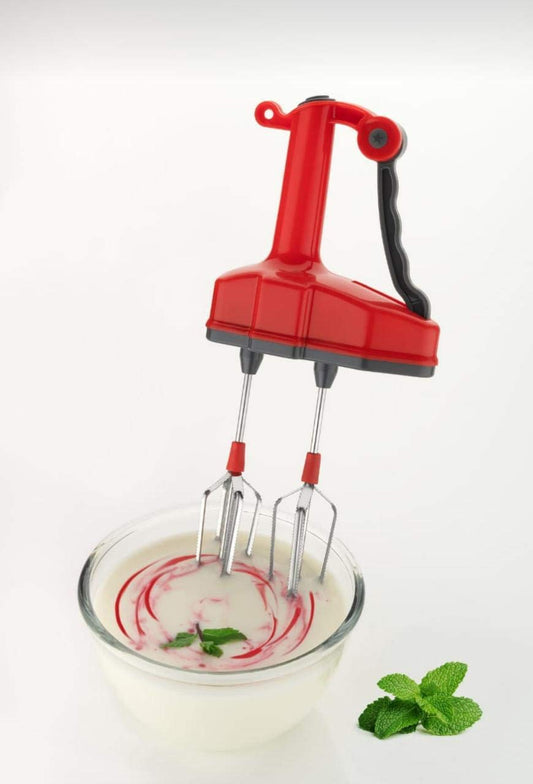 Power-Free Hand Blender & Beater – Effortless Mixing & Whipping for Your Kitchen